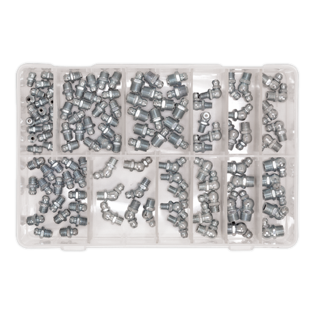 Grease Nipple Assortment 115pc - Metric - AB008GN - Farming Parts