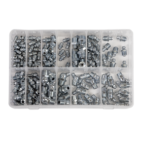 Grease Nipple Assortment 130pc - Metric, BSP & UNF - AB009GN - Farming Parts