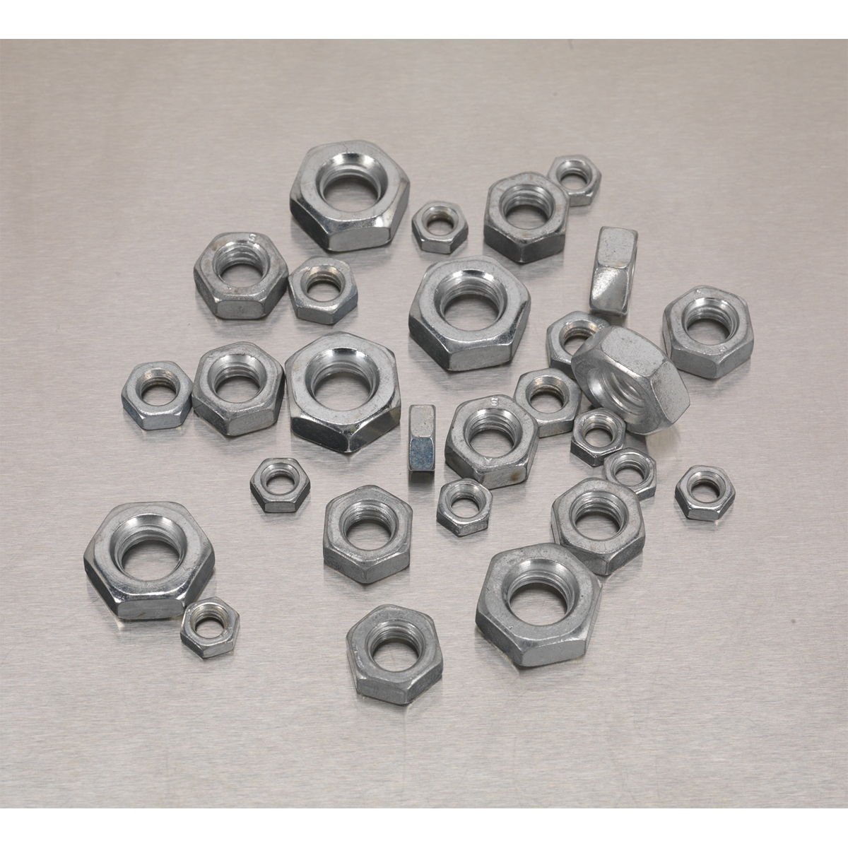 Steel Nut Assortment 370pc M5-M10 Metric - AB028SN - Farming Parts