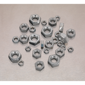 Steel Nut Assortment 370pc M5-M10 Metric - AB028SN - Farming Parts