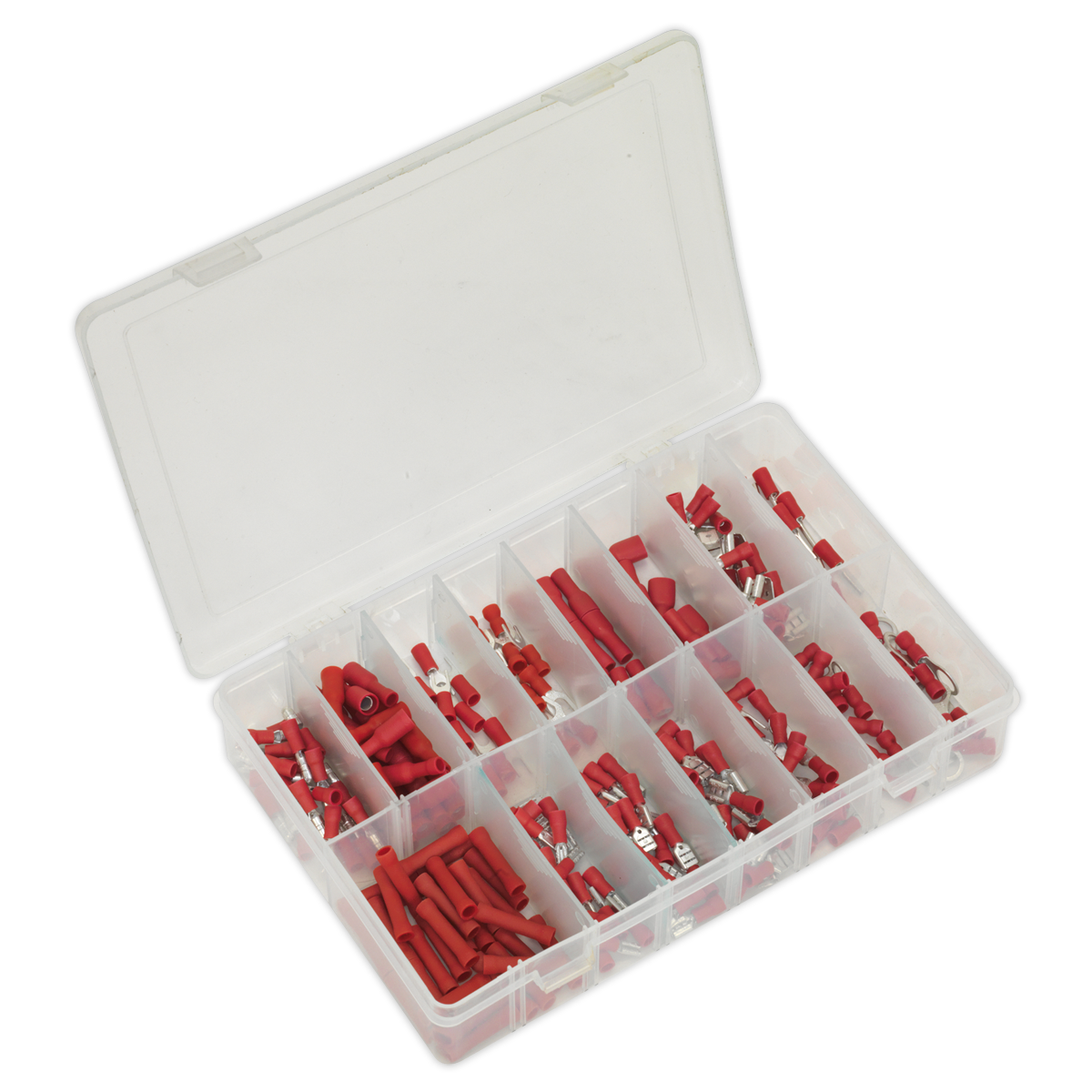 Crimp Terminal Assortment 260pc Red - AB039RT - Farming Parts