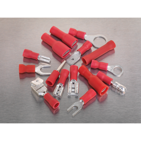 Crimp Terminal Assortment 260pc Red - AB039RT - Farming Parts