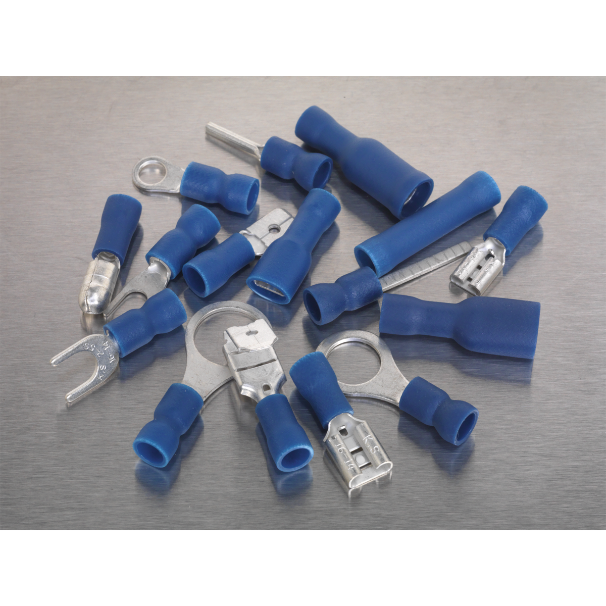 Crimp Terminal Assortment 280pc Blue - AB040BT - Farming Parts