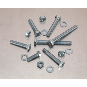 Setscrew, Nut & Washer Assortment 220pc High Tensile M8 Metric - AB051SNW - Farming Parts