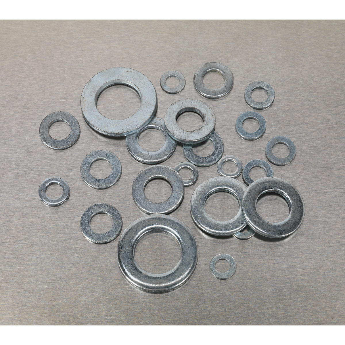 Flat Washer Assortment 1070pc M5-M16 Form A Metric - AB055WA - Farming Parts