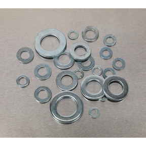 Flat Washer Assortment 1070pc M5-M16 Form A Metric - AB055WA - Farming Parts