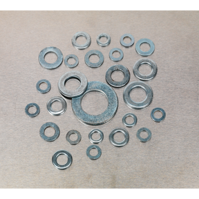 Flat Washer Assortment 495pc M6-M24 Form C Metric - AB056WC - Farming Parts