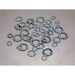 Lock Washer Assortment 1000pc Serrated Internal M5-M10 Metric - AB057LW - Farming Parts