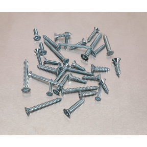 Self-Tapping Screw Assortment 600pc Countersunk Pozi Zinc - AB065STCP - Farming Parts