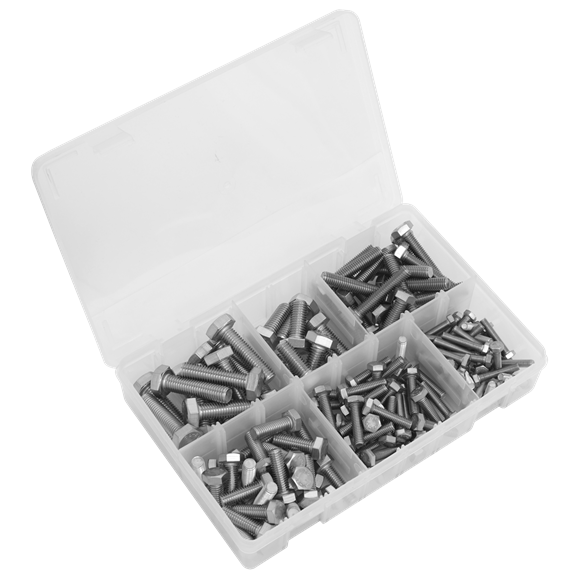 Sealey | Stainless Steel Setscrew Assortment M5-M10 150pc - AB078SS