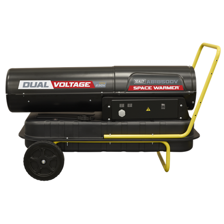 Dual Voltage Space Warmer® Kerosene/Diesel Heater with Wheels 185,000Btu/hr(55kW) - SE-AB1850DV