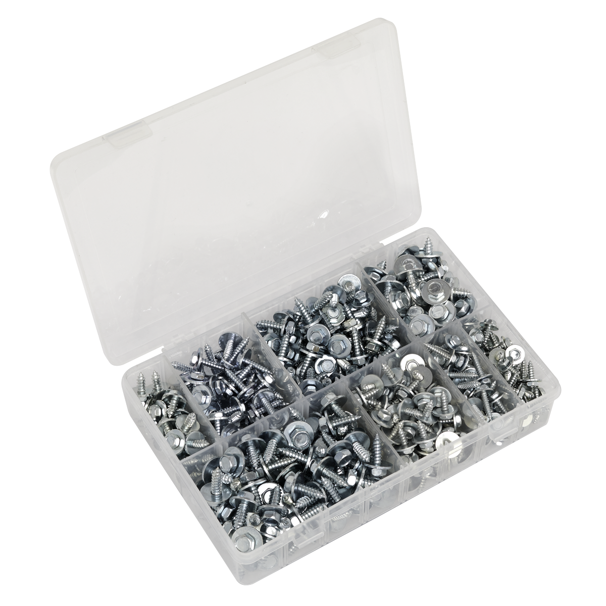 Acme Screw with Captive Washer Assortment 425pc - AB425AS - Farming Parts