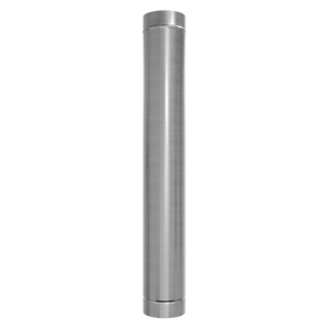 Stainless Steel Exhaust/Flue End Pipe for ABI600 & ABI1000 120 x 1000mm - SE-ABI1000AK2