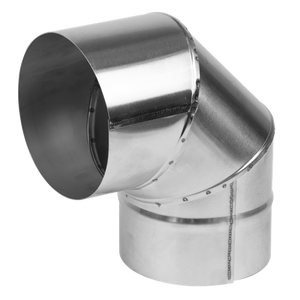 Stainless Steel Exhaust/Flue 90° Bend for ABI600 & ABI1000 120mm - SE-ABI1000AK3