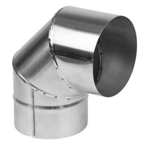 Stainless Steel Exhaust/Flue 90° Bend for ABI600 & ABI1000 120mm - SE-ABI1000AK3