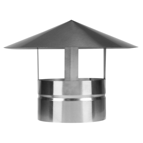 Stainless Steel Exhaust/Flue Rain Cap for ABI600 & ABI1000 120mm - SE-ABI1000AK4