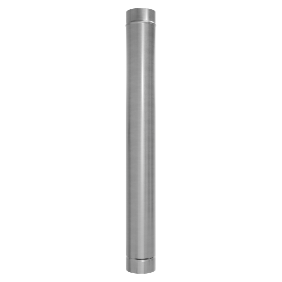Stainless Steel Exhaust/Flue End Pipe for ABI1700 150 x 1000mm - SE-ABI1700AK2
