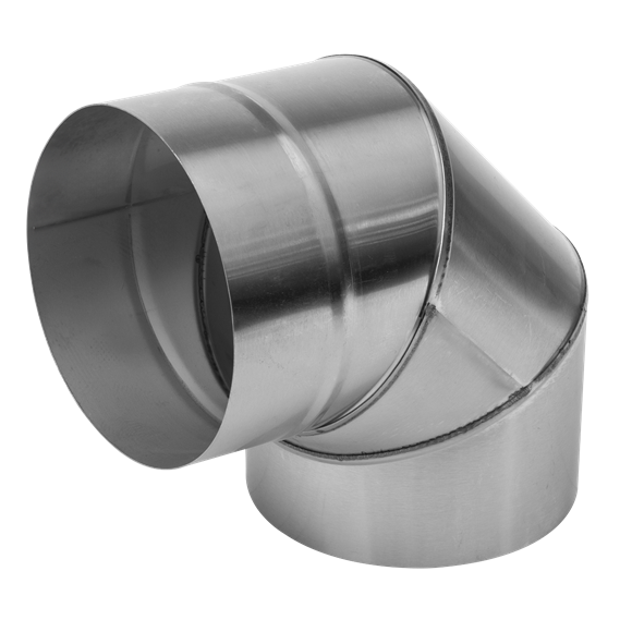 Stainless Steel Exhaust/Flue 90° Bend for ABI1700 150mm - SE-ABI1700AK3
