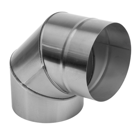 Stainless Steel Exhaust/Flue 90° Bend for ABI1700 150mm - SE-ABI1700AK3