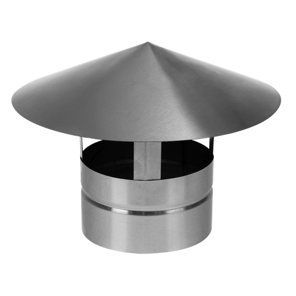 Stainless Steel Exhaust/Flue Rain Cap for ABI1700 150mm - SE-ABI1700AK4