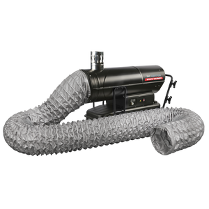 Space Warmer® Indirect Kerosene/Diesel Heater 170,000Btu/hr with 5M Ducting - SE-ABI1700COMBO