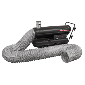 Space Warmer® Indirect Kerosene/Diesel Heater 68,000Btu/hr with 5M Ducting - SE-ABI600COMBO