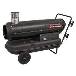 Space Warmer® Indirect Kerosene/Diesel Heater with Wheels 68,000Btu/hr - SE-ABI600
