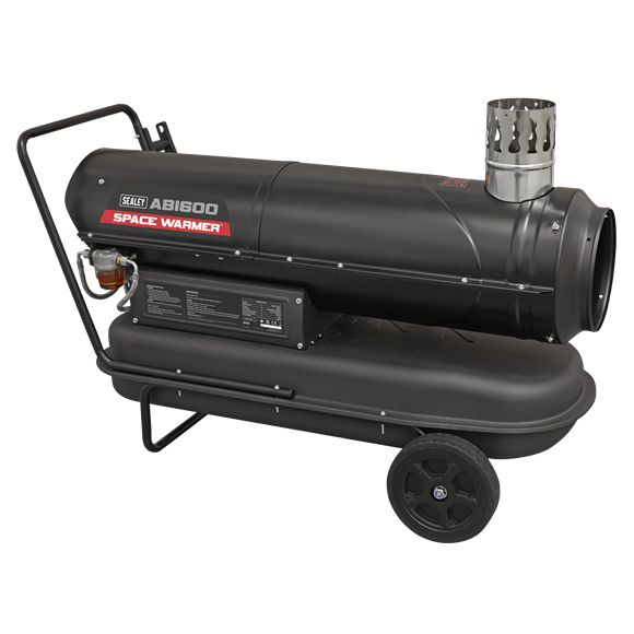 Space Warmer® Indirect Kerosene/Diesel Heater with Wheels 68,000Btu/hr - SE-ABI600
