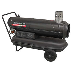 Space Warmer® Indirect Kerosene/Diesel Heater with Wheels 68,000Btu/hr - SE-ABI600