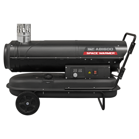 Space Warmer® Indirect Kerosene/Diesel Heater with Wheels 68,000Btu/hr - SE-ABI600