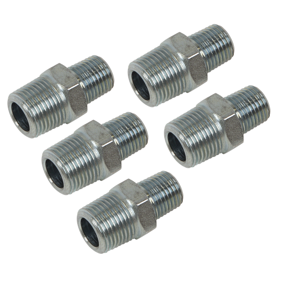 Sealey | PCL Reducing Union 3/8"BSPT to 1/4"BSPT - Pack of 5 - AC100