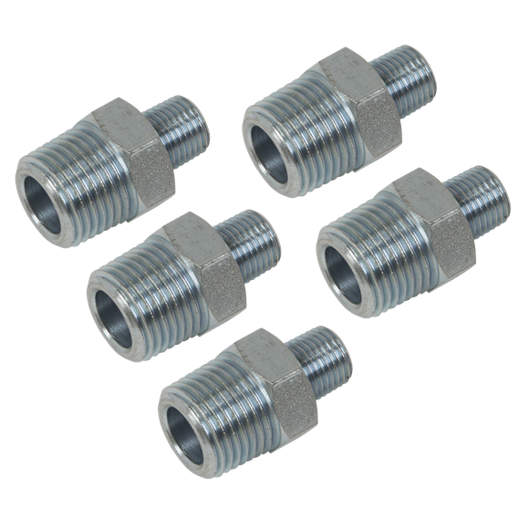 Sealey | PCL Reducing Union 1/2"BSPT to 1/4"BSPT - Pack of 5 - AC101