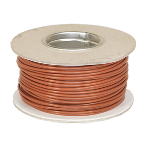 Automotive Cable Thin Wall Single 2mm² 28/0.30mm 50m Brown - AC2830BN - Farming Parts