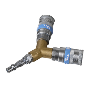 Twin Coupling Bodies Y-Adaptor - AC55 - Farming Parts