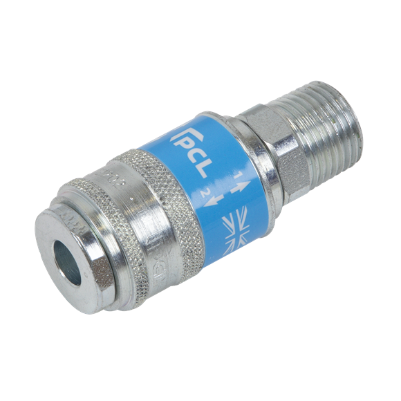 Sealey | PCL Safeflow Safety Coupling Body Male 1/2"BSPT - AC95