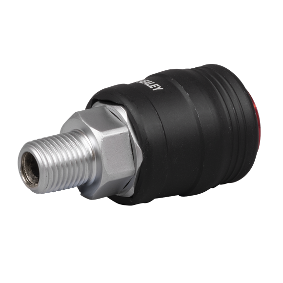 High Flow Coupling Body Male 1/4"BSPT - SE-ACH01