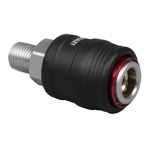 High Flow Coupling Body Male 1/4"BSPT - SE-ACH01