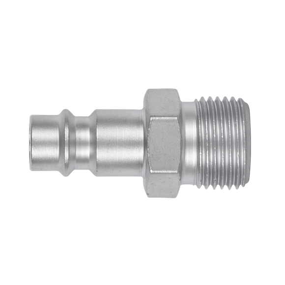 High Flow Screwed Adaptor Male 3/8"BSPT - Pack of 5 - SE-ACH19
