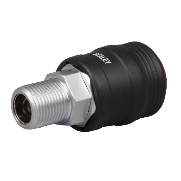 High Flow Coupling Body Male 3/8"BSPT - SE-ACH62