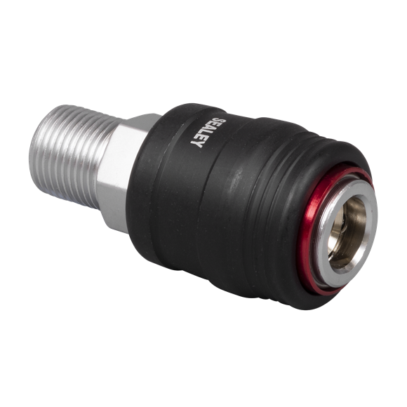 High Flow Coupling Body Male 3/8"BSPT - SE-ACH62