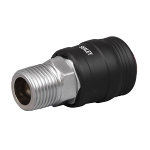 High Flow Coupling Body Male 1/2"BSPT - SE-ACH63