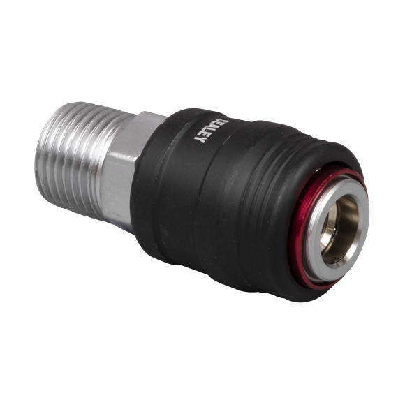 High Flow Coupling Body Male 1/2"BSPT - SE-ACH63