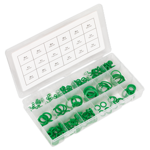 Air Conditioning Rubber O-Ring Assortment 225pc - Metric - ACOR225 - Farming Parts