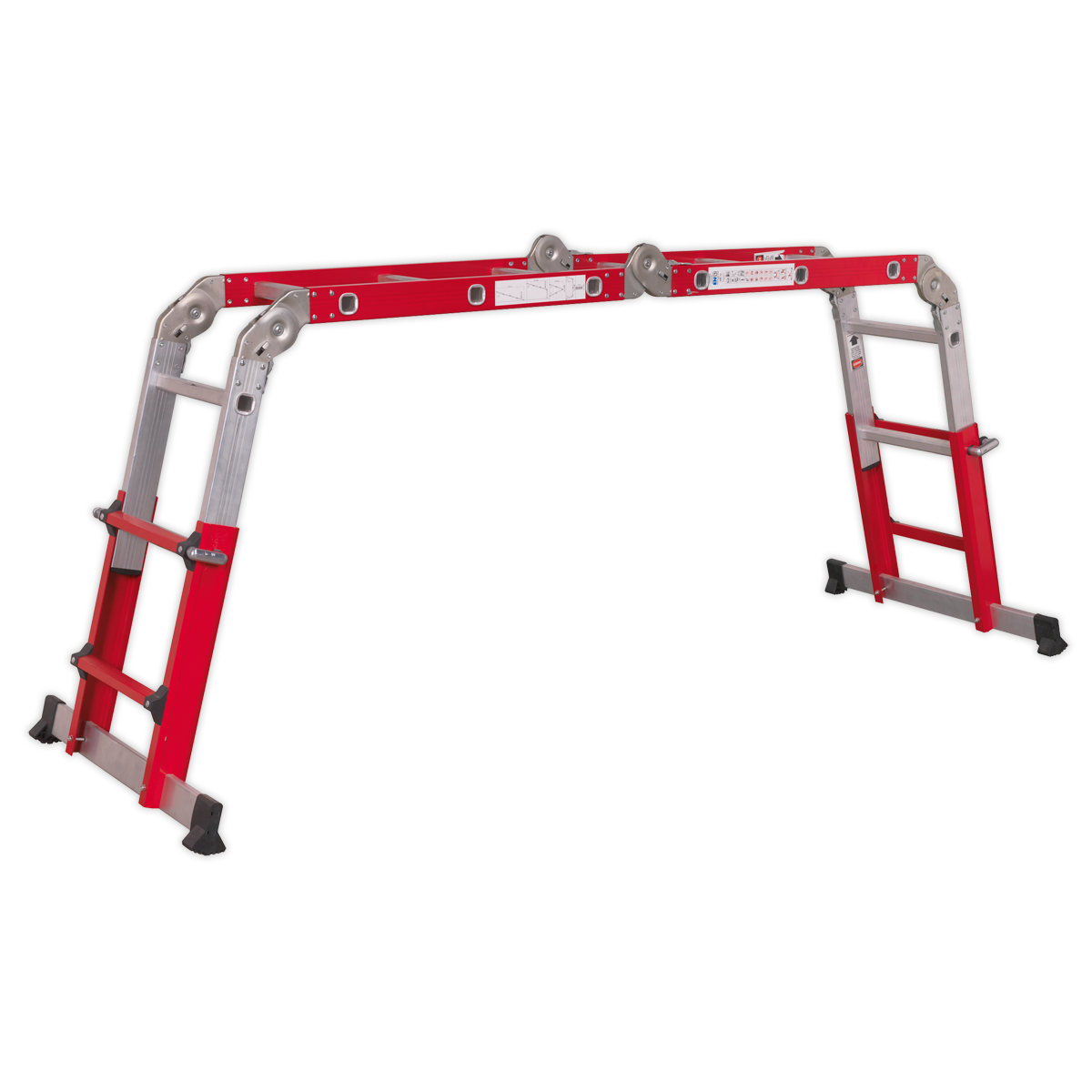 Aluminium Multipurpose Ladder EN 131 Adjustable Height - AFPL2 - Farming Parts