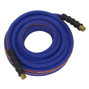 Air Hose 10m x Ø10mm with 1/4"BSP Unions Extra-Heavy-Duty - AH10R/38 - Farming Parts