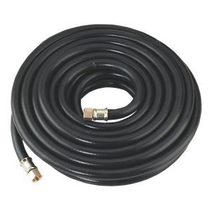 Air Hose 10m x Ø8mm with 1/4"BSP Unions Heavy-Duty - AH10RX - Farming Parts