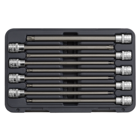 TRX-Star* Socket Bit Set 9pc 3/8"Sq Drive 200mm - AK2186 - Farming Parts