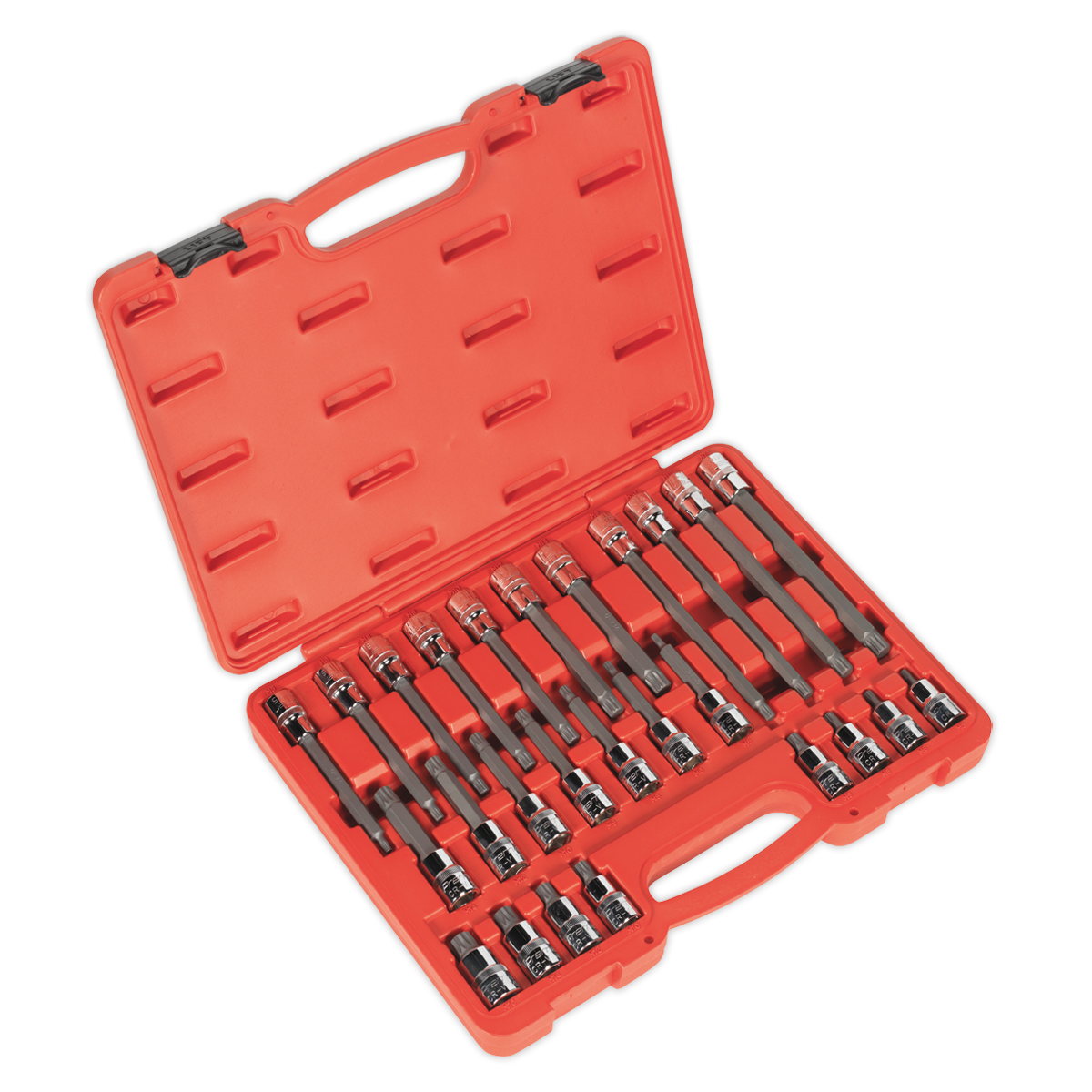 Spline Socket Bit Set 26pc 1/2"Sq Drive - AK2195 - Farming Parts