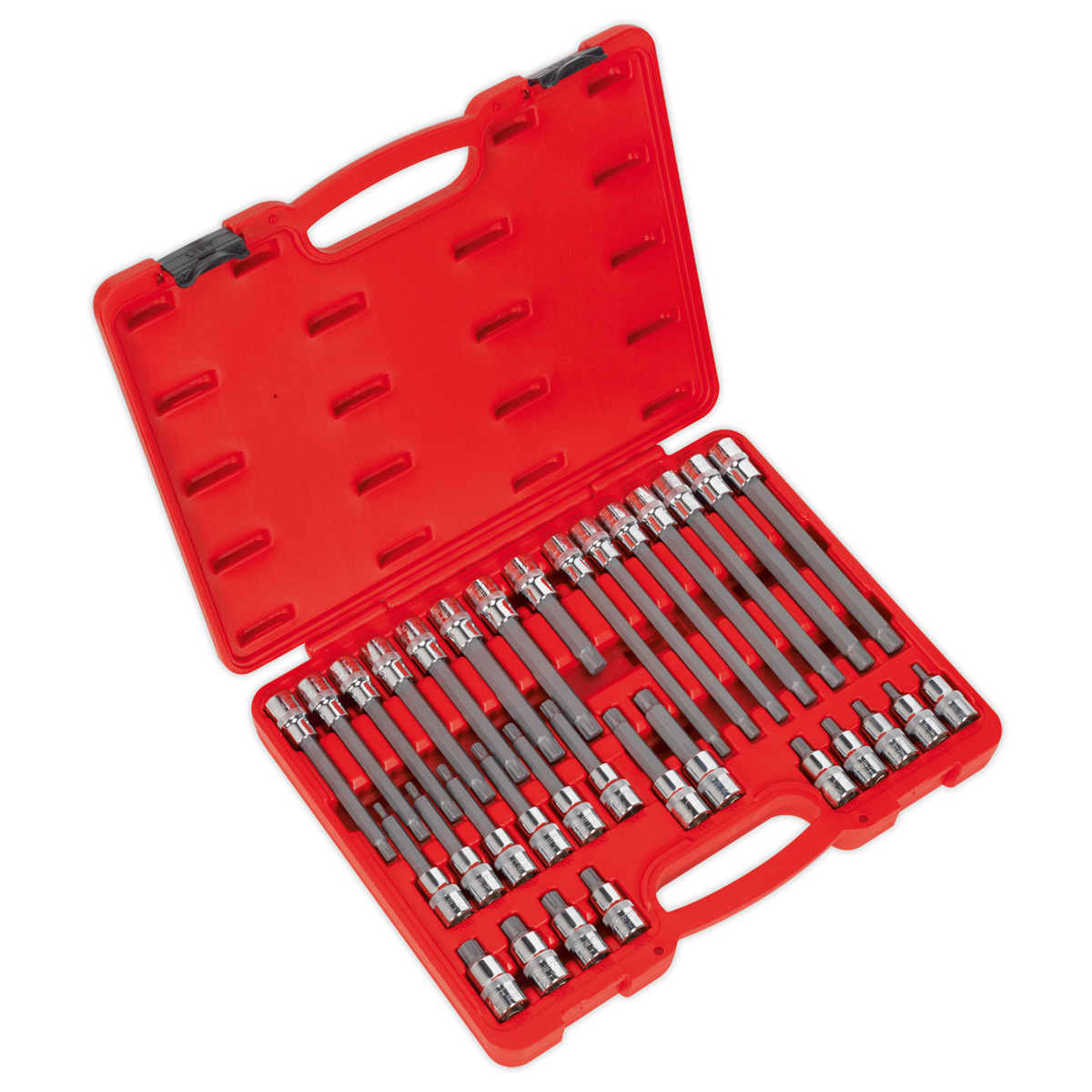 Ribe Socket Bit Set 32pc 1/2"Sq Drive - AK2198 - Farming Parts