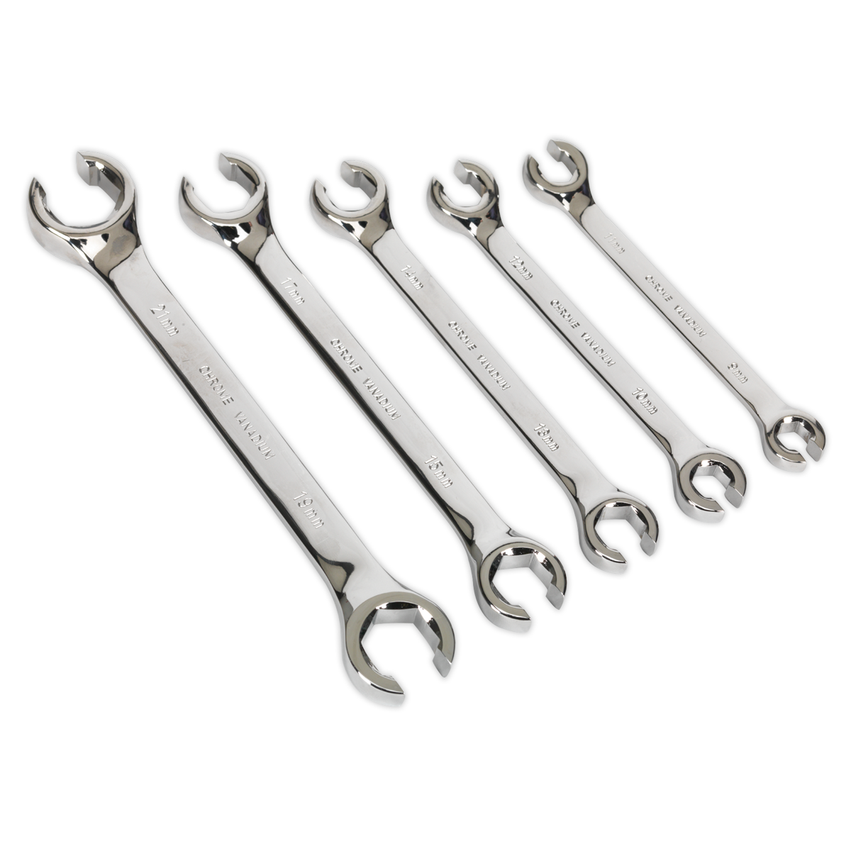 Flare Nut Spanner Set 5pc Metric - AK2651 - Farming Parts